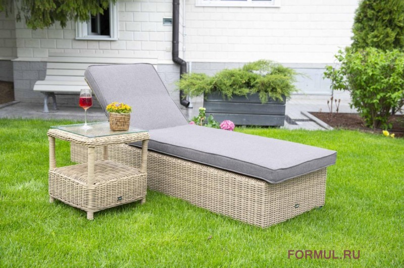 Шезлонг 4SIS Рим YH-L1032W-1